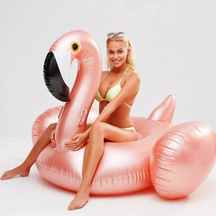 Boia de Piscina Flamingo Inflável Boia de Piscina Flamingo Inflável Design & Casa 