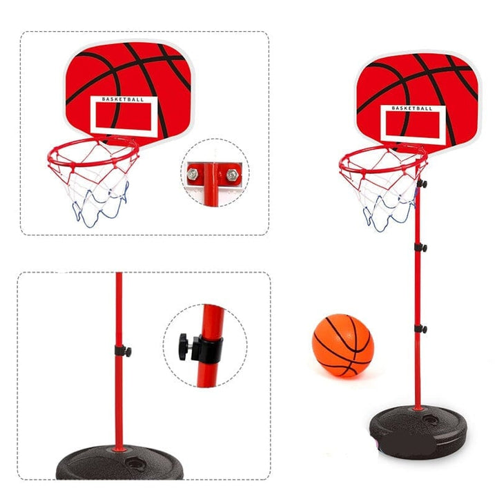 Cesta de Basquete Infantil Com Altura Ajustável Cesta de Basquete Infantil Com Altura Ajustável Design & Casa 