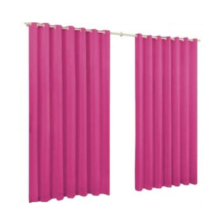 Cortina Corta Luz Falso Blackout 2.00x1.40m Cortina Corta Luz Falso Blackout 2.00x1.40m Design & Casa Pink 