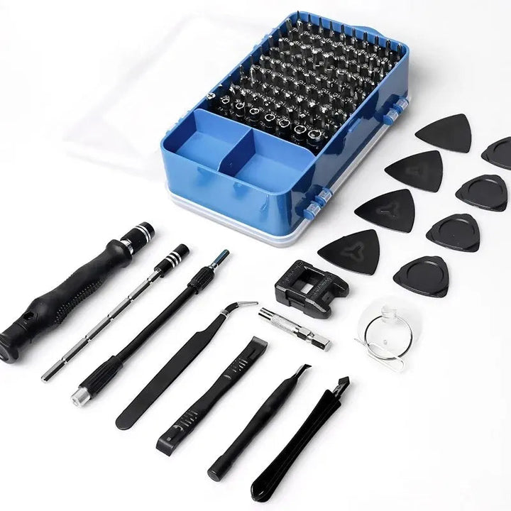 Precision Screwdriver Set 117 in 1 Magnetic Repair Tool Kit with 98 Torx Phillips Screw Driver Bits for IPhone Camera Watch PC Design & Casa 