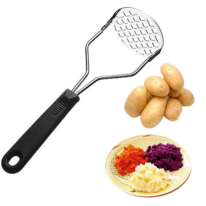 Pressed Potato Masher Puree Juice Maker Potato Pusher Smooth Mashed Potatoes Crusher Fruit Tools Easy To Operate Durabl Gadgets Design & Casa 