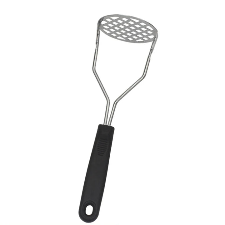 Pressed Potato Masher Puree Juice Maker Potato Pusher Smooth Mashed Potatoes Crusher Fruit Tools Easy To Operate Durabl Gadgets Design & Casa black 